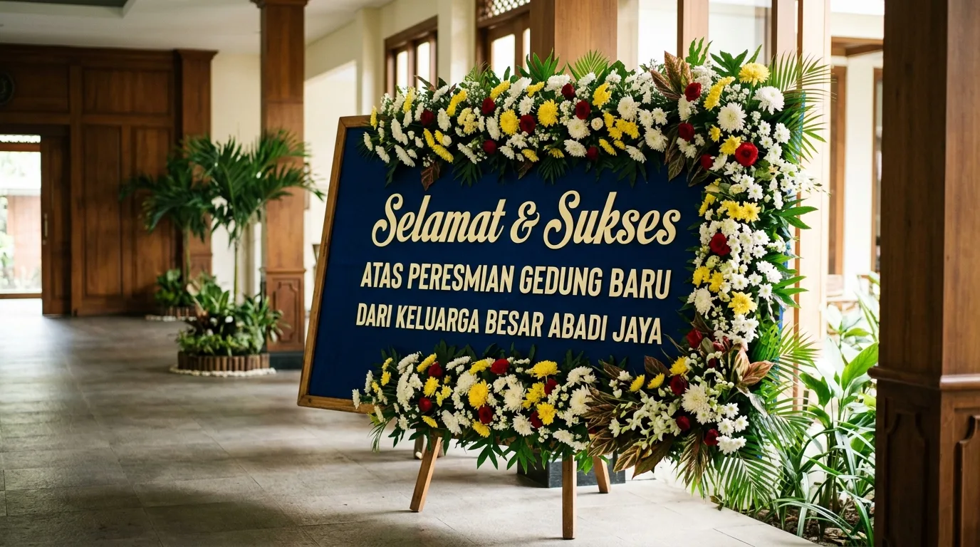 Model papan bunga terbaru dari sudut tiga perempat