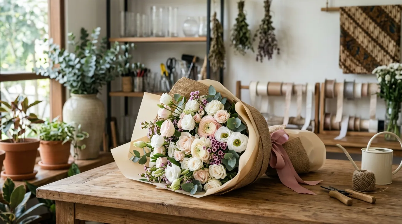 Harga buket bunga besar — hand bouquet bunga dalam konteks hand bouquet