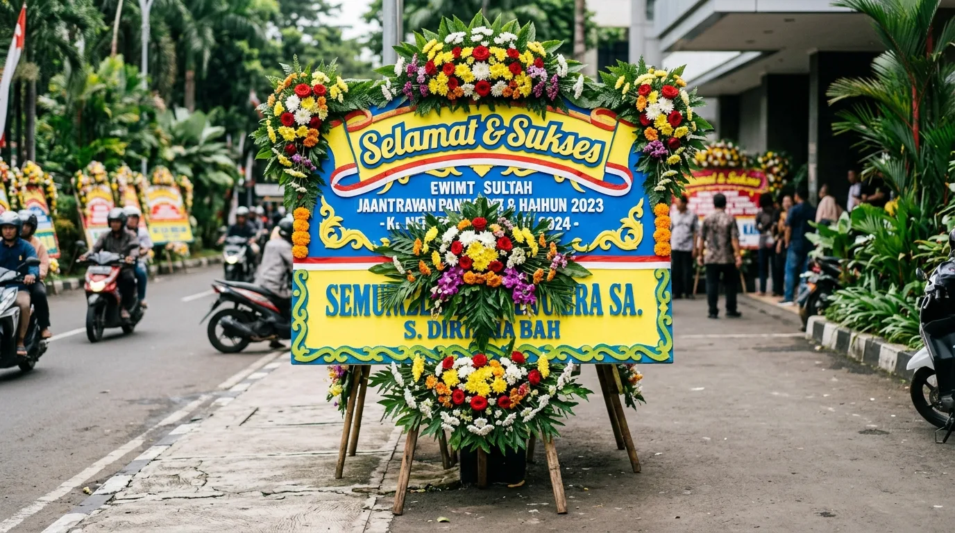 Papan bunga bandar lampung — papan atau karangan bunga dalam konteks papan bunga