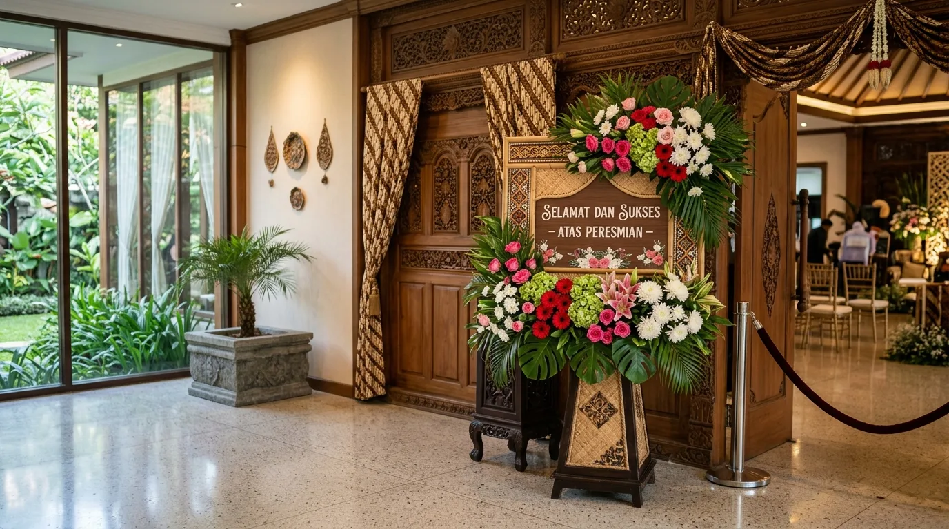 Standing flower congratulations — standing flower dalam konteks flower stand